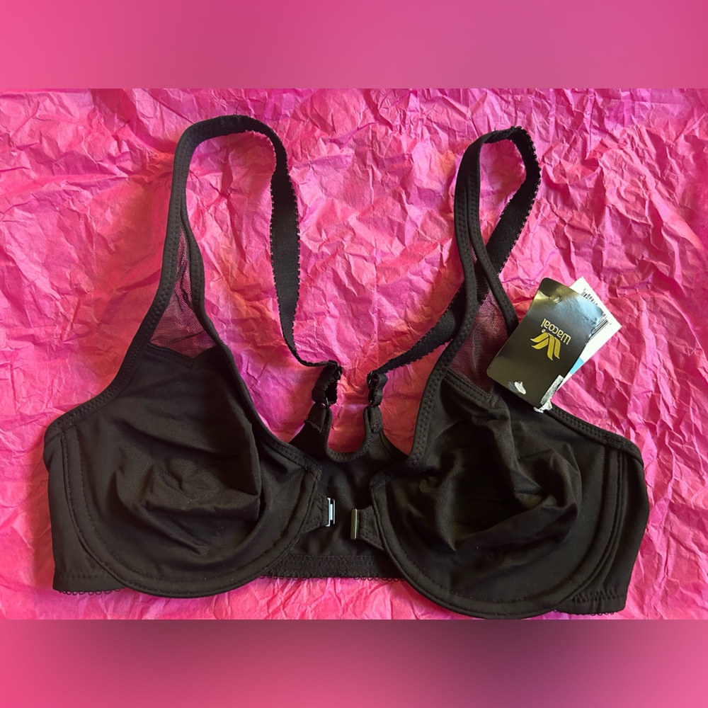 NWT WACOAL BRA BLACK 32C - Picture 1 of 2